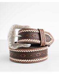 Ariat - Tooled Leather Belt - Lyst