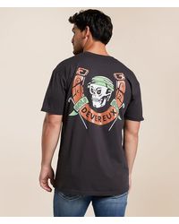 Devereux Golf - Skull & Horseshoes T-Shirt - Lyst