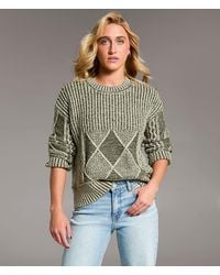 BKE - Plated Cable Stitch Sweater - Lyst