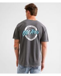 Old Row - Circle Logo T-Shirt - Lyst