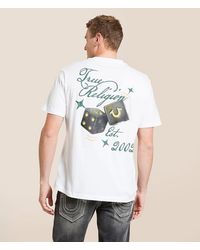 TRUE RELIGION - Dice T-Shirt - Lyst