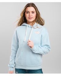 light blue billabong sweatshirt