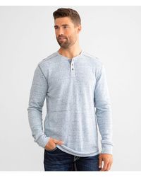 BKE - Plated Henley - Lyst