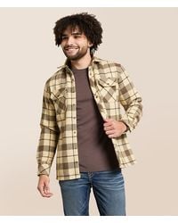 Departwest - Standard Plaid Flannel Shirt - Lyst