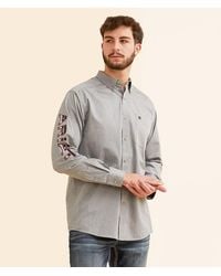 Ariat - Team Logo Twill Shirt - Lyst