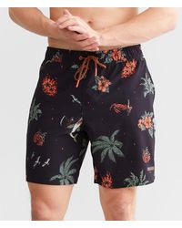 Sullen - Reaper Shark Stretch Swim Trunks - Lyst