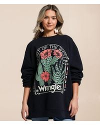 Wrangler - Cactus Flowers Oversized Pullover - Lyst