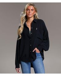 BKE - Button Down Blouse - Lyst