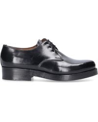 Heinrich Dinkelacker Business Shoes Derby 9699 4318 Cordovan Leather - Black
