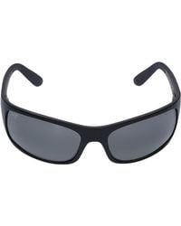 Maui Jim Sunglasses Sport Peahi -manchester United Edition- Acetate Black - Multicolour