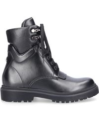 Moncler Patty Ankle Boots in Brown - Lyst