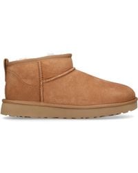 UGG Ankle Boots Brown Classic Ultra Mini