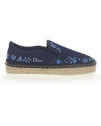 Dior Paradise Espadrille Beige and Black Dior Oblique Jacquard | DIOR