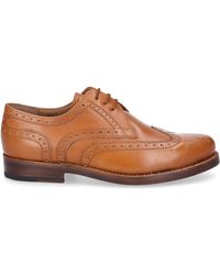 Heinrich Dinkelacker Business Shoes Derby 9631 Calfskin - Brown