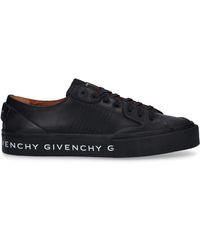 givenchy chain tennis light low sneakers in canvas
