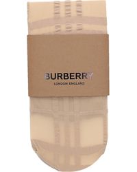 Burberry Socks 8041704 Nylon - Natural