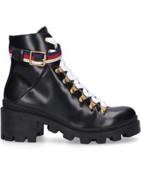 gucci butterfly boots