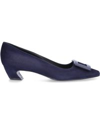 Roberto Festa Court Shoes Walmy Suede - Blue