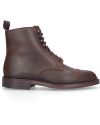 Crockett & Jones Coniston Formal Lace Up Boots in Brown for Men