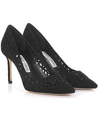 black heels jimmy choo