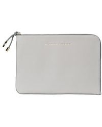 Maison Héroïne Laptop Bag Ari 15 Leather Imitation - Grey