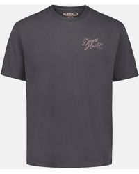 Buffalo David Bitton - Buffalo Jeans Tavian Graphic T-Shirt With Desert Hustlin Print - Lyst