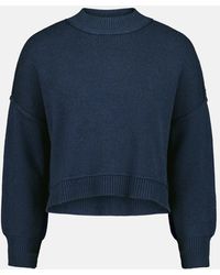 Buffalo David Bitton - Buffalo Jeans Seema Dropped Sleeve Loose-Fit Cropped Sweater - Lyst