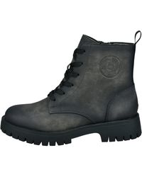 Bugatti - Stiefel Mit Logo - Lyst