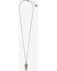 Burberry - Knight Charm Necklace - Lyst