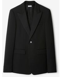 Burberry - Wool Tuxedo Jacket - Lyst