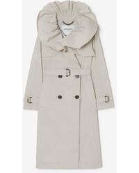 Burberry - Long Faille Clare Trench Coat - Lyst