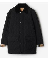 Burberry - Quilted Nylon Barn Jacket - Lyst