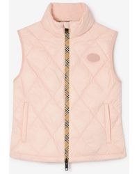 Burberry - Checker-Tape Quilted Nylon Cheswick Gilet - Lyst