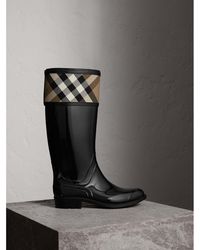 women's burberry rain boots sale