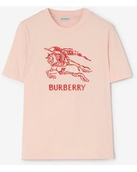 Burberry - Heart Knight Cotton T-Shirt - Lyst