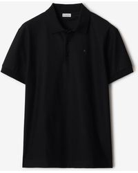 Burberry - Metal Knight Cotton Polo Shirt - Lyst