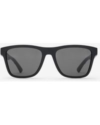 Burberry - Textured Check Square Sunglasses - Lyst