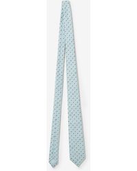 Burberry - Classic Cut Polka Dot Silk Jacquard Tie - Lyst