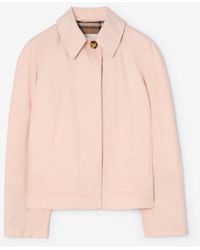 Burberry - Tropical Gabardine Tickhill Jacket - Lyst