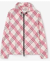 Burberry - Check Salcombe Hooded Jacket​ - Lyst