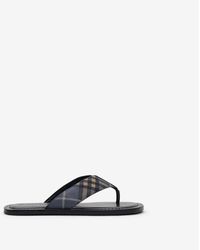 Burberry - Check Pavilion Sandals​ - Lyst