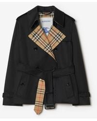 Burberry - Gabardine Lakefield Trench Jacket - Lyst