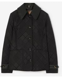 Burberry - Quilted Nylon Fernleigh Jacket - Lyst