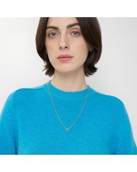 Burberry Thorn Pavé Necklace in Metallic | Lyst