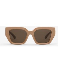 Burberry - Ekd Rectangular Sunglasses - Lyst