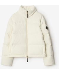 Burberry - Cashmere Ambleside Puffer Jacket - Lyst