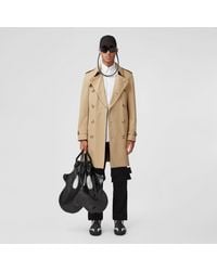 Burberry - The Mid-length Kensington Heritage Trench Coat - Lyst