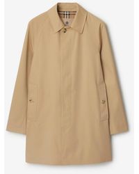 Burberry - Short Camden Heritage Car Coat - Lyst