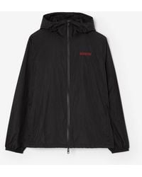 Burberry - Heart Knight Nylon Clapton Hooded Jacket - Lyst