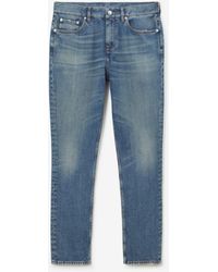 Burberry - Stretch Japanese Denim Slim Fit Jeans - Lyst